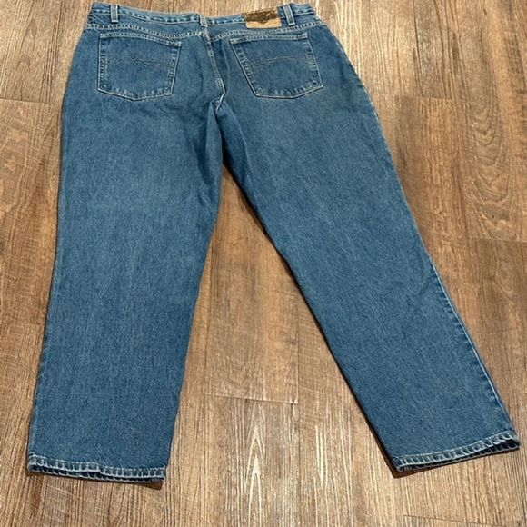 Bungle Boy Denim Jeans Mens 40x30 Regular Fit Straight Leg 5-Pocket Medium Wash - Picture 2 of 10